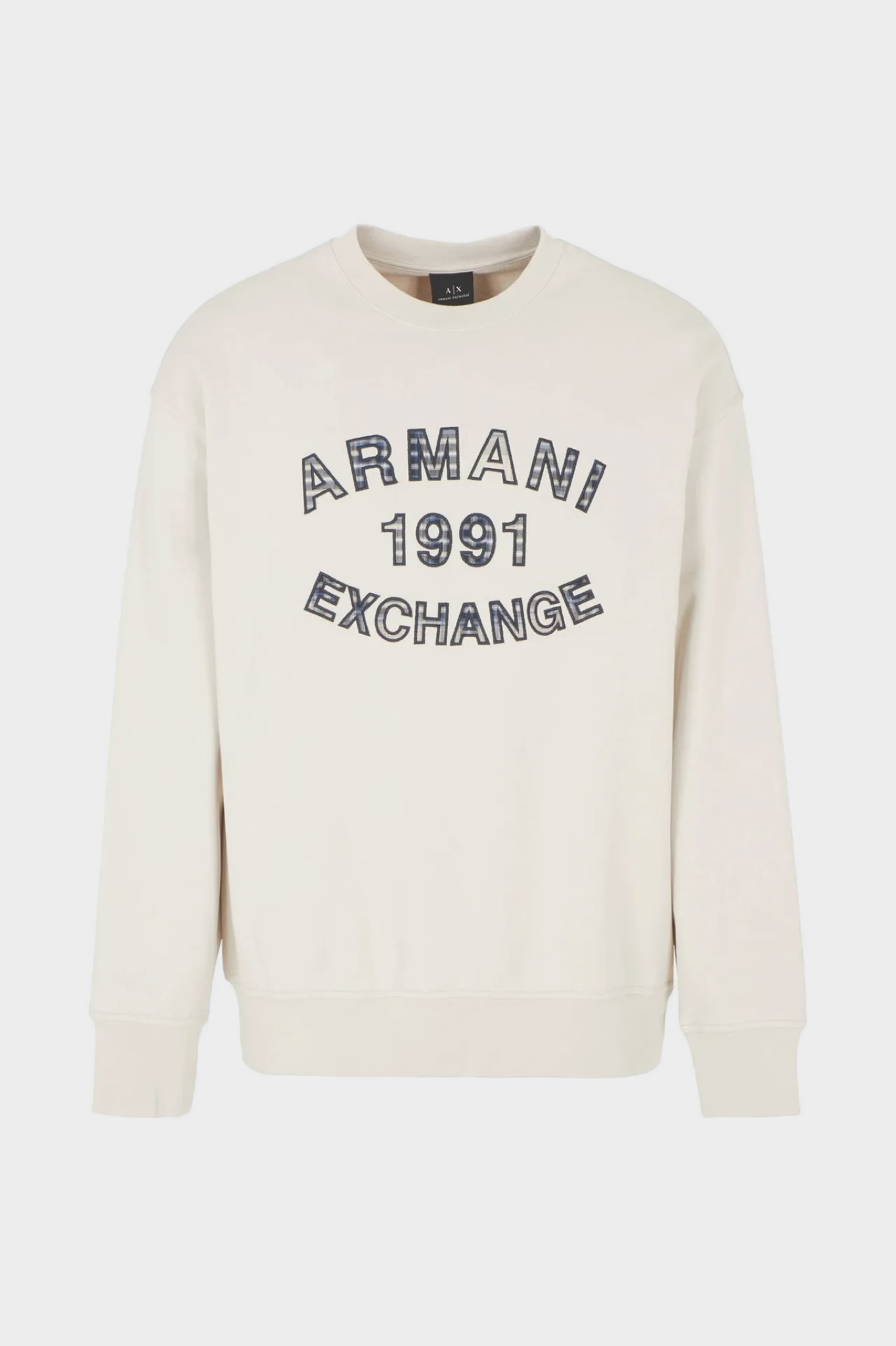 Бежевый свитшот Armani Exchange